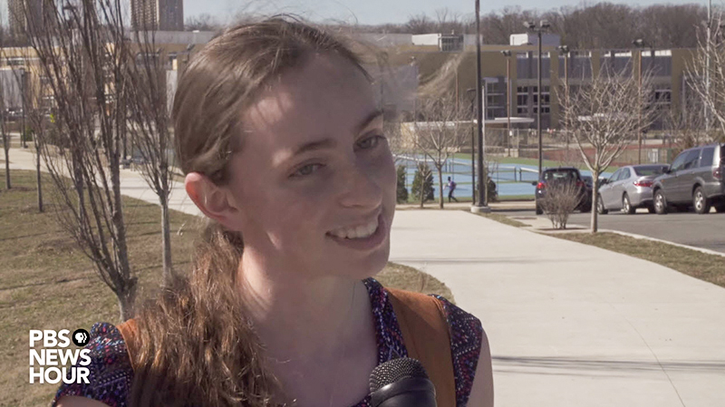 Students walk out of school to rally for gun reform