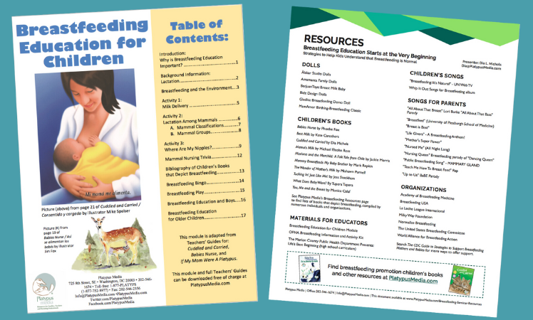 Platypus Media - Breastfeeding Resources