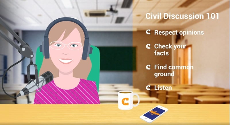 teaching controversial issues graphic